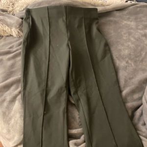 Size 8 Hunter Green Loft dress pants